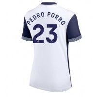 Echipament fotbal Tottenham Hotspur Pedro Porro #23 Tricou Acasa 2024-25 pentru femei maneca scurta